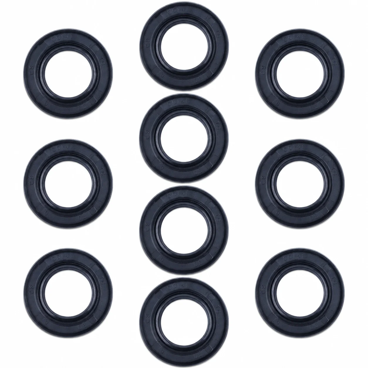 5-Piece Crankshaft Oil Seal Set for Stihl Chainsaws 029 MS290 MS310 039 MS390 Replaces OEM No. 9639 003 1743 Replacement Parts