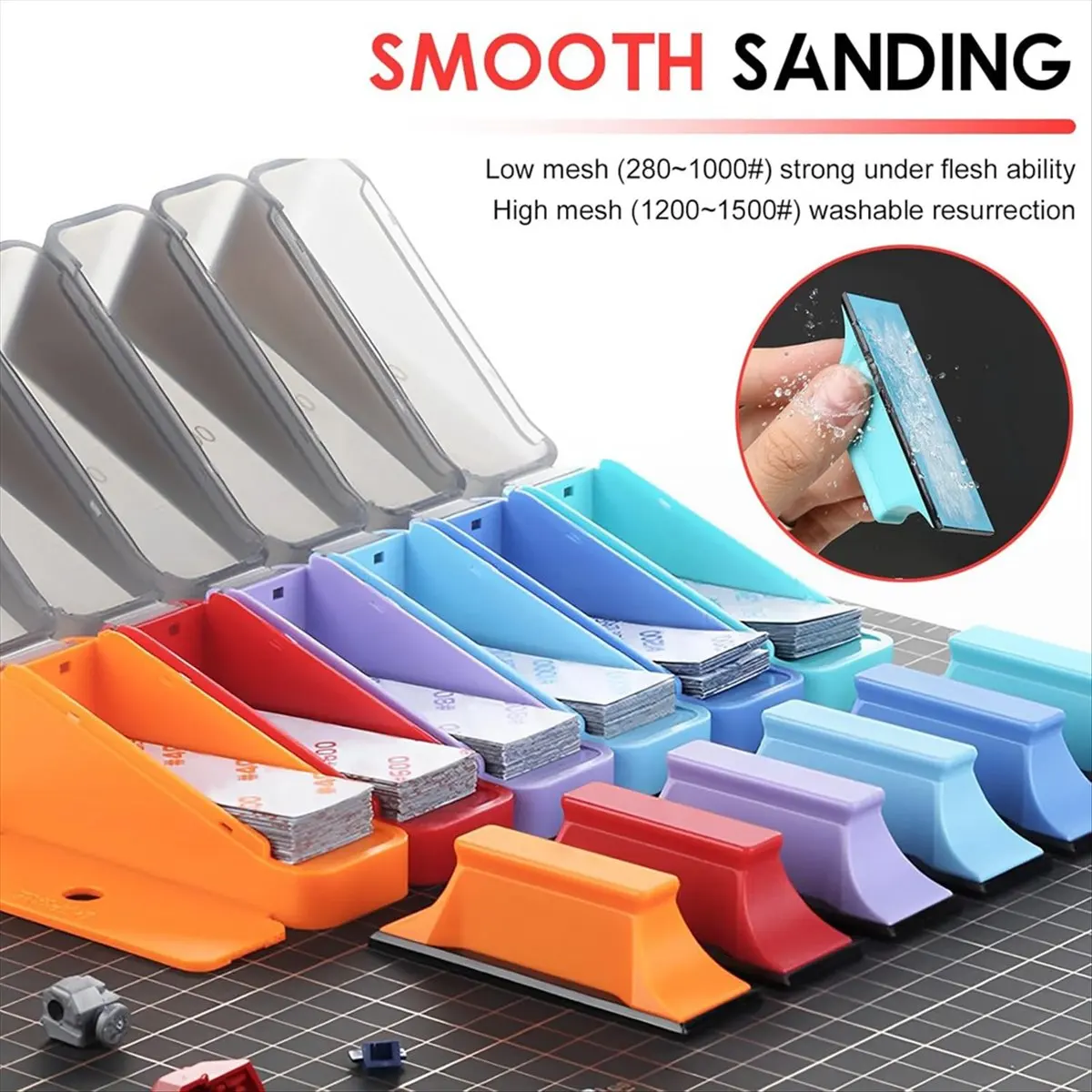 DT38 120Pcs Micro Detail Sander Kit, 3