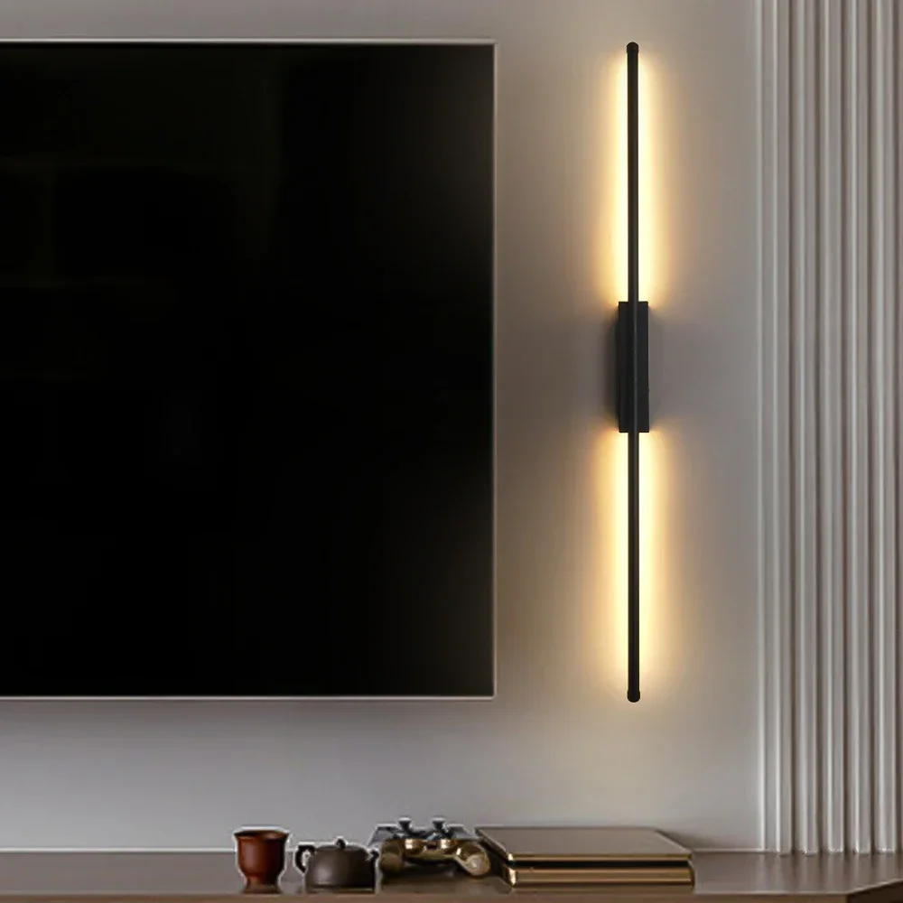 

Led Wall Lamp Modern Long Wall Light for Home Living Room Bedroom Mounted Sofa Background Wall Sconce Lighting Fixture