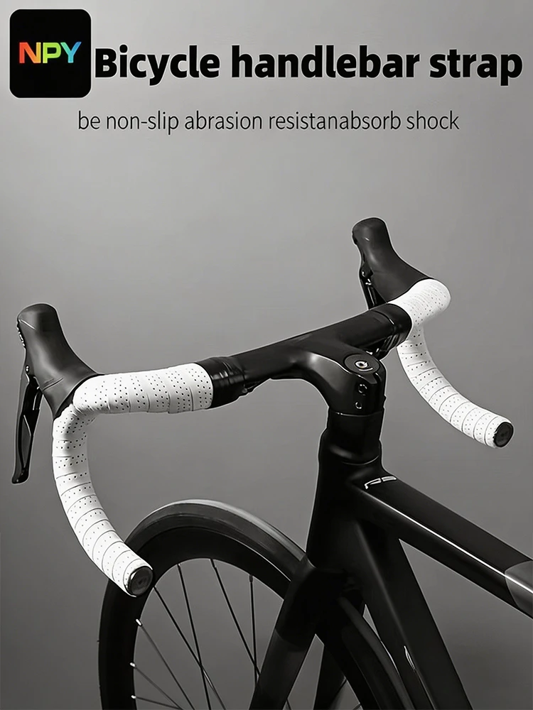 AliExpress NONE NPY Bicycle road handlebar strap, bent handlebar wrap, EVA anti-slip, breathable and comfortable bicycle wrap and binding strap