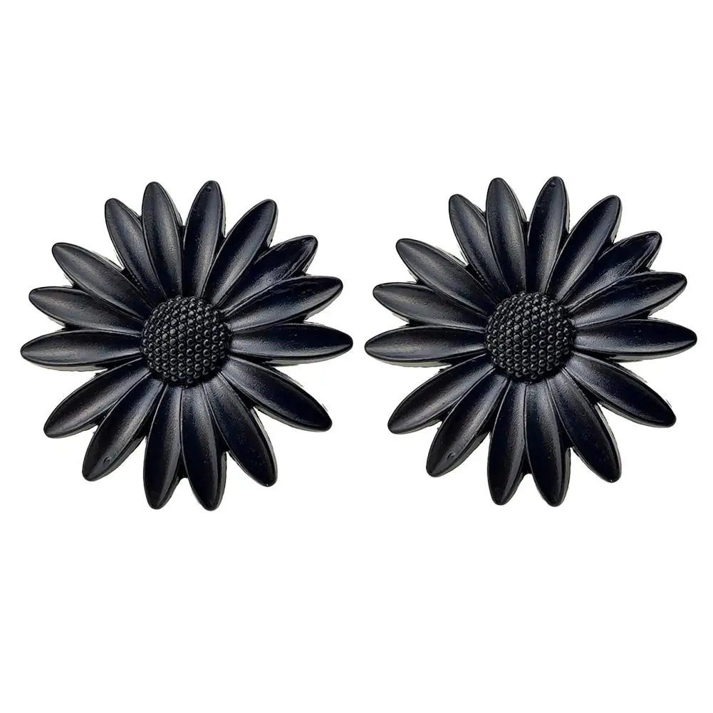 

Furniture Upgrade 52*24mm Chrysanthemum Drawer Pulls Comfortable Grip Drawer Pull DIY Drawer Handles Comfortable Grip