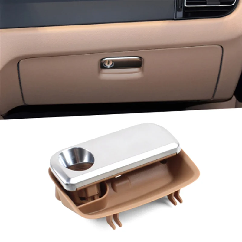 Auto Innen Armaturen brett Handschuh fach Schloss Aufbewahrung sbox Griff für Porsche Macan 95b Cayman 981 Panamera 970 95 b857095f a