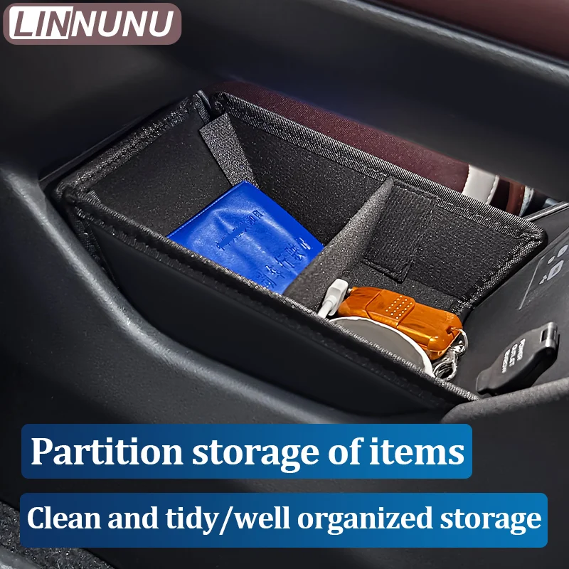 LINNUNU For Geely KX11 Monjaro Car Central Control Lower Storage Box Center Control Organizer Manjaro Xingyue L Accessories 2025