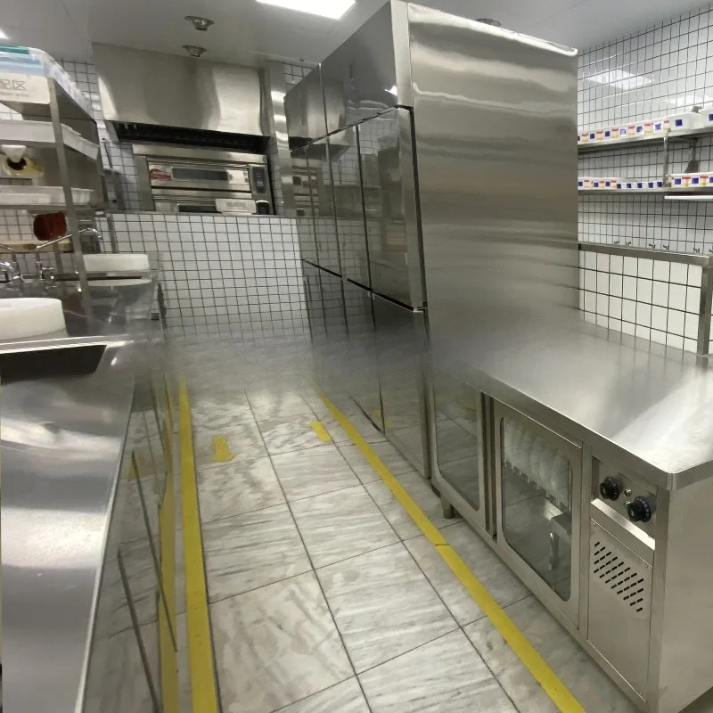 Stainless steel commercial kitchen equipment one-stop integrated project kitchen complete project, hotel kitchen