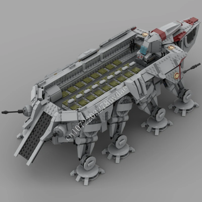 2627PCS AT-OT Space War Military MOC SpaceShip Battle Model Building Blocks Architecture DIY Education Christmas Model Toys Gift