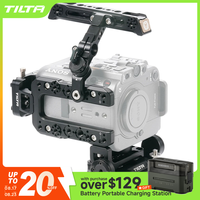 TILTA Camera cage for Sony FX6 ES-T20-C-V Camera Cage Rig Advanced Kit for Sony FX6 V-Mount Top handle