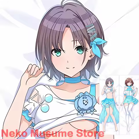 Dakimakura anime Higuchi Madoka Double-sided Print Life-size body pillows cover Adult pillowcase