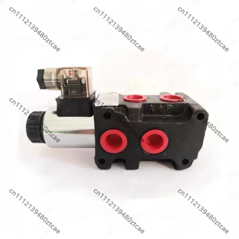 SVV06 Hydraulic Solenoid Diverter Valve 6/2 Way Multiple Directional Control Valve 12 24V DC 50LPM 315bar Industrial Replacement
