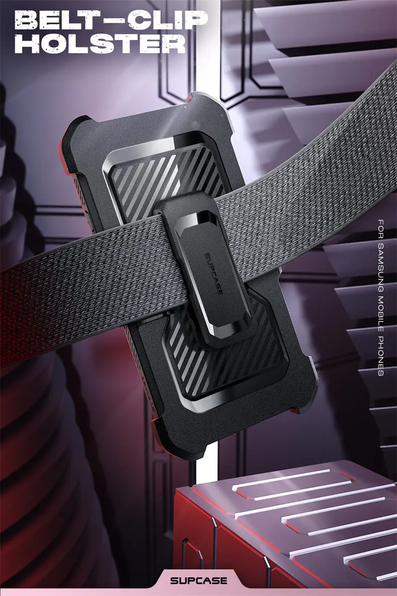 SUPCASE For Samsung Galaxy S22 Ultra Case (2022) 6.8 inch UB Pro Full-Body Holster Cover WITHOUT Built-in Screen Protector