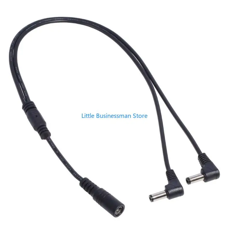 2,1 x 5,5 mm 1 Buchse auf 2 Stecker Power Splitter Steckerkabel für CCTV-Sicherheit M76A – Detail 3