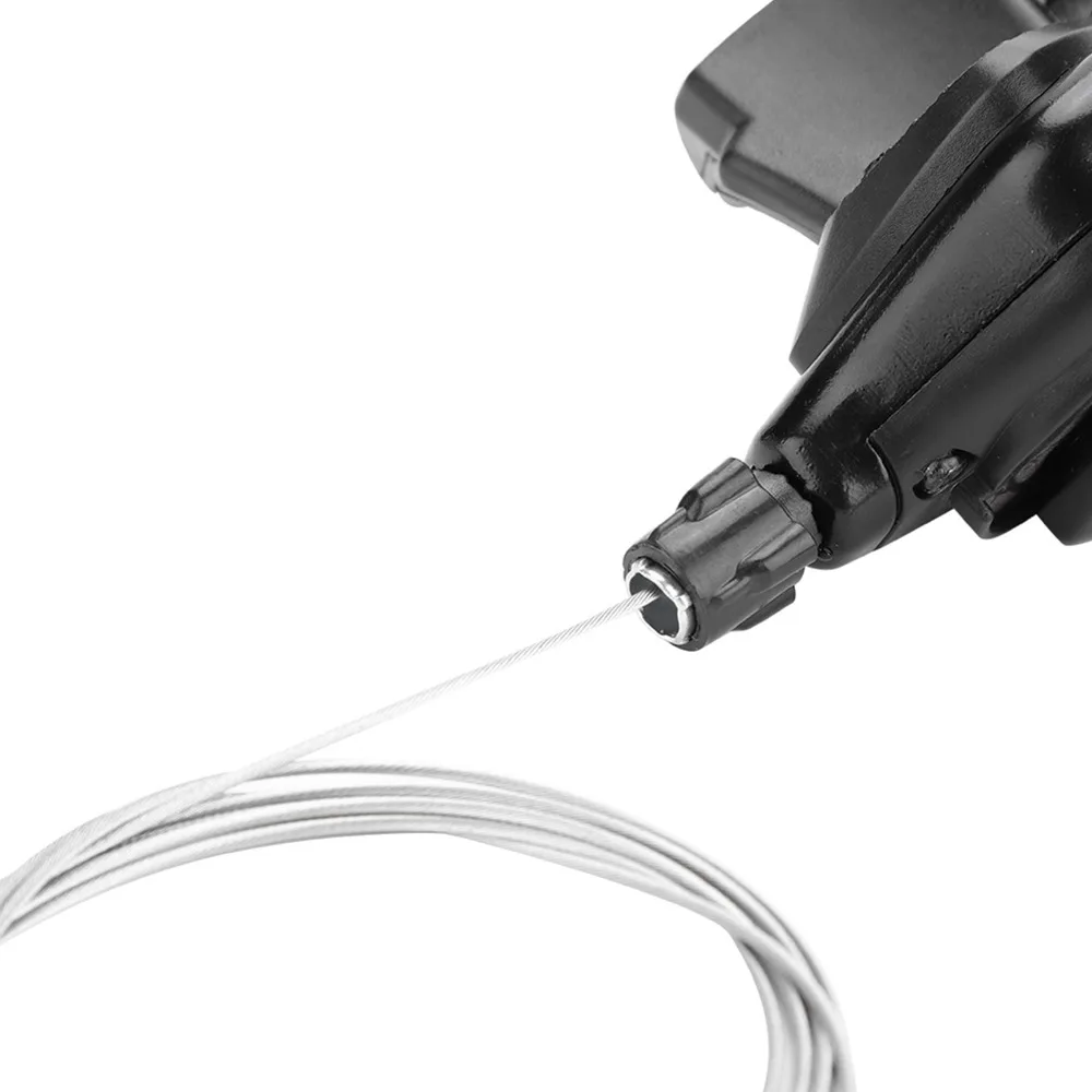 

1 pair 3X7/8/9 Speed Bicycle Gear Shift Derailleur Aluminum Alloy Black Bike Shift Levers with Inner Cables