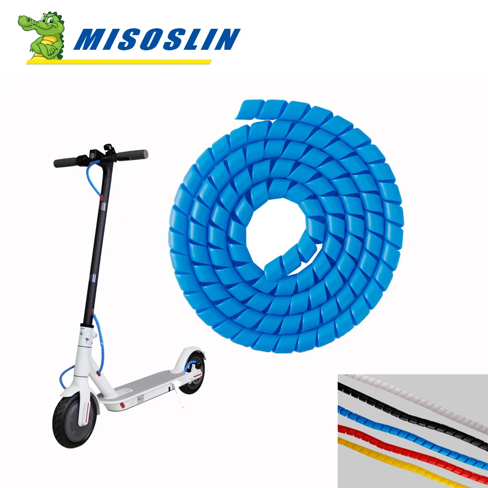 1M Line Organizer Pipe Protector Line Tube Winding Tubes For Ninebot Max G30 Xiaomi Mijia M365 M365 Pro Electric Scooter Parts