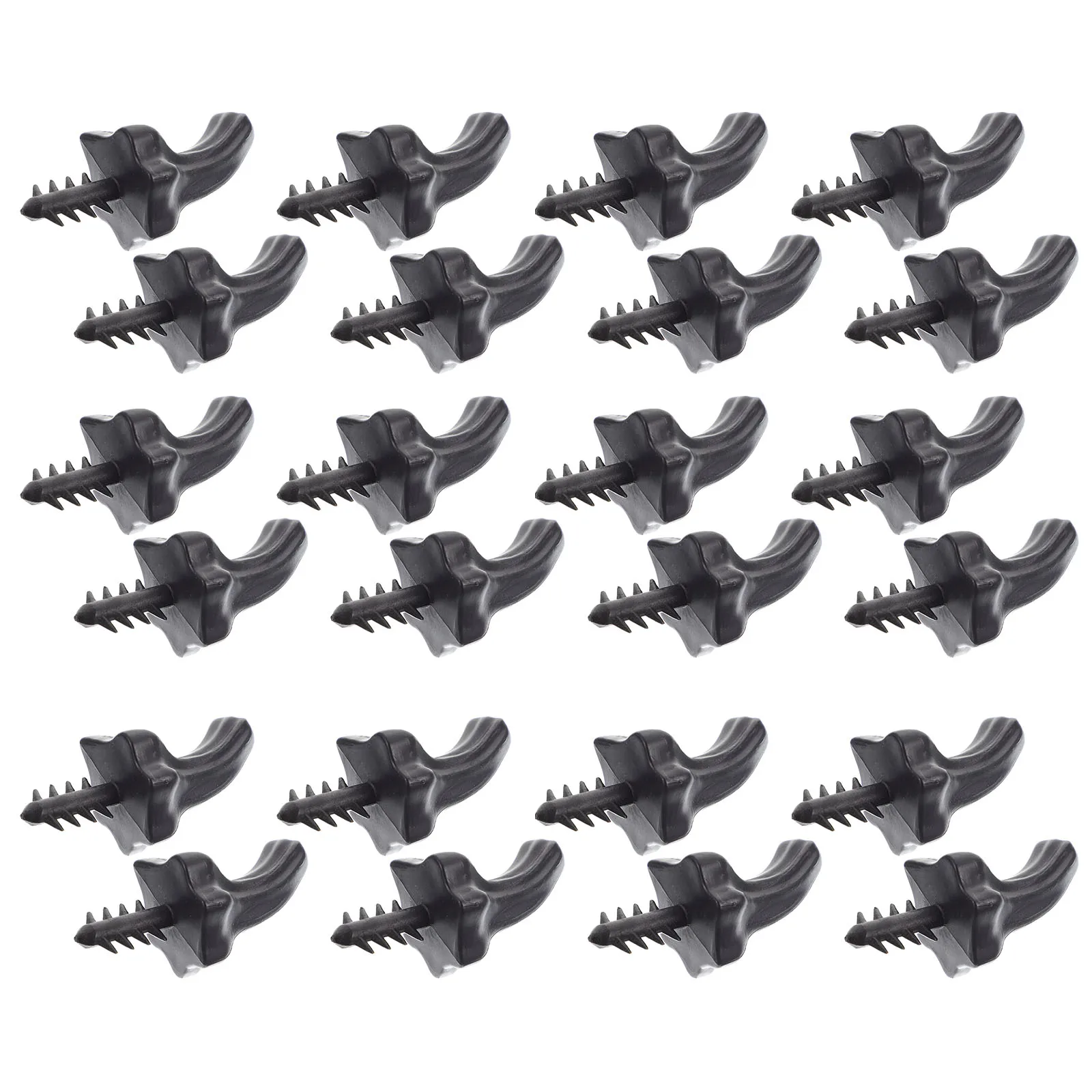 

24 Pcs Pumpkin Accessories Accessory Halloween Stems Crafts Plastic DIY Decor Handle