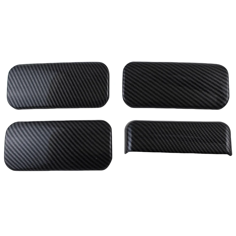 Chrome silver CarboDoor Handle Cover For Ford Transit 2007 2008 2009 2010 2011 2012 2013 2014 2015 Car Stickers Cars Accessories