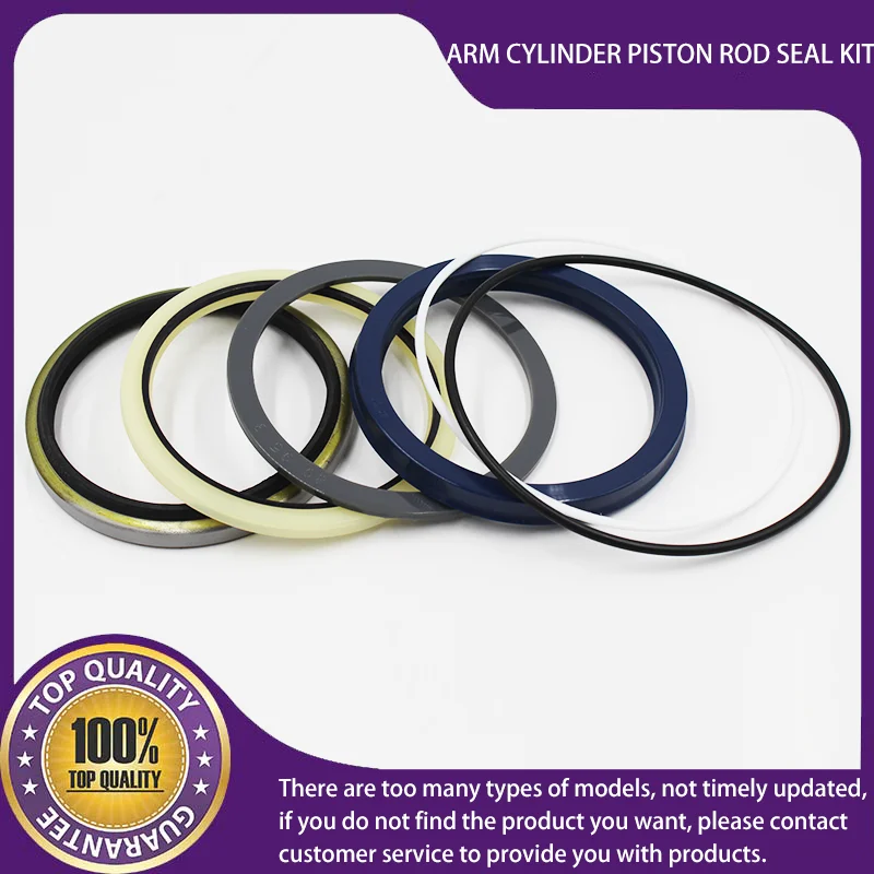 YM01V00017R100 ARM CYLINDER PISTON ROD SEAL KIT FOR  KOBELCO HEAVY EQUIPMENT SK170-9 SK170 ACERA M-9 SK170-8 ED195-8