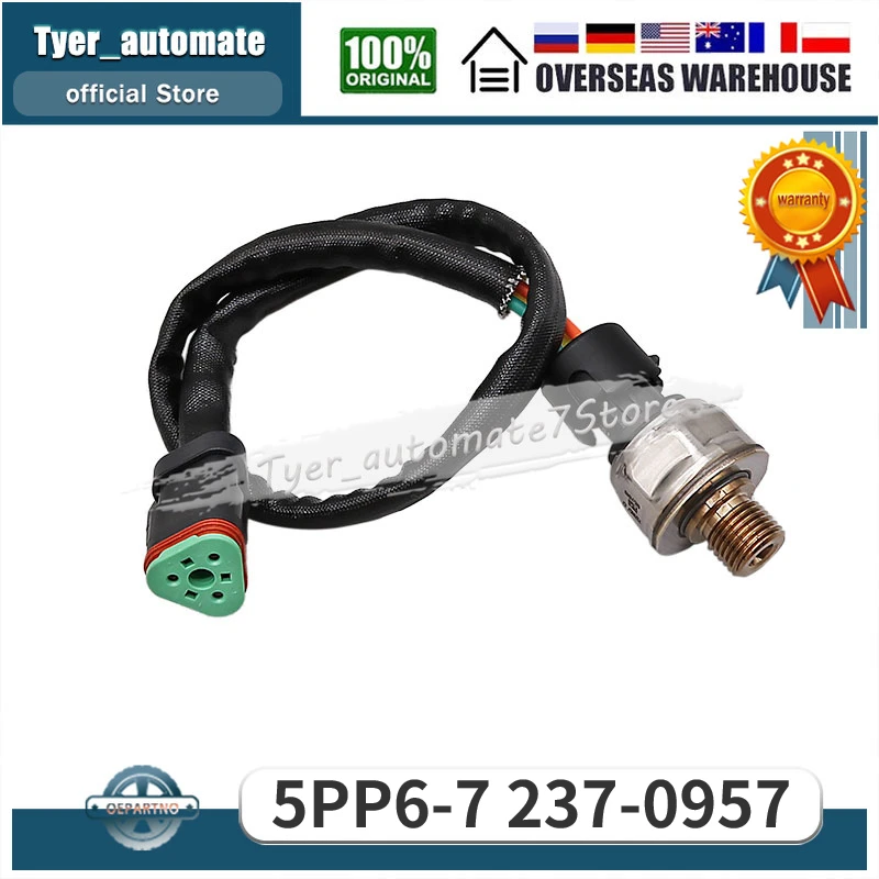 

5PP6-7 237-0957 For CAT Caterpillar Mini High Fuel Injection Pressure Sensor