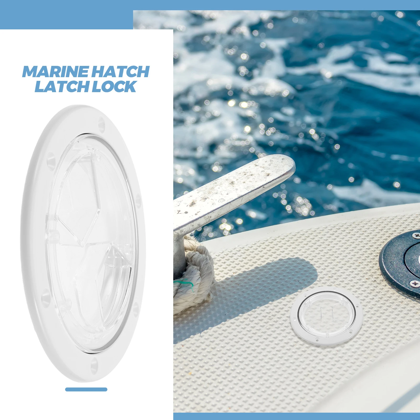 

Deck Cover Boat Storage Access Hatch Protection Cap Window Plastic Attic Insulation