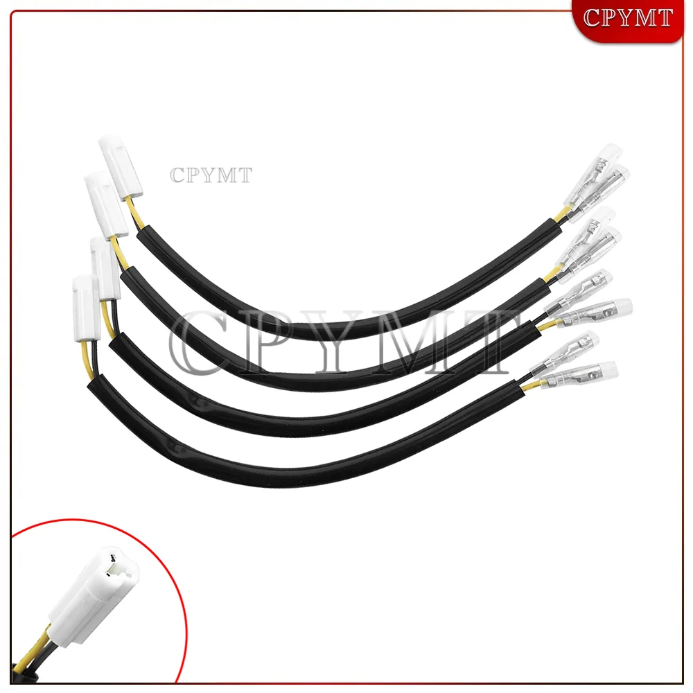 Fit For YZF R6 R1 R3 R6S FZ6 FZS6 FZ1 250 OEM Indicator Turn Signal Marker Wire Adapters Plug Connector Harness