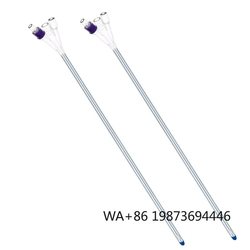 

FR22 3-Way Silicone Foley Catheter, Hard Soft Valve CE Certified Class II Medical Device