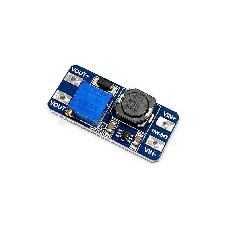 50PCS MT3608 Power Voltage Regulators Stabilizers DC-DC Booster Module 2A Input 2-24V Output 5-28V