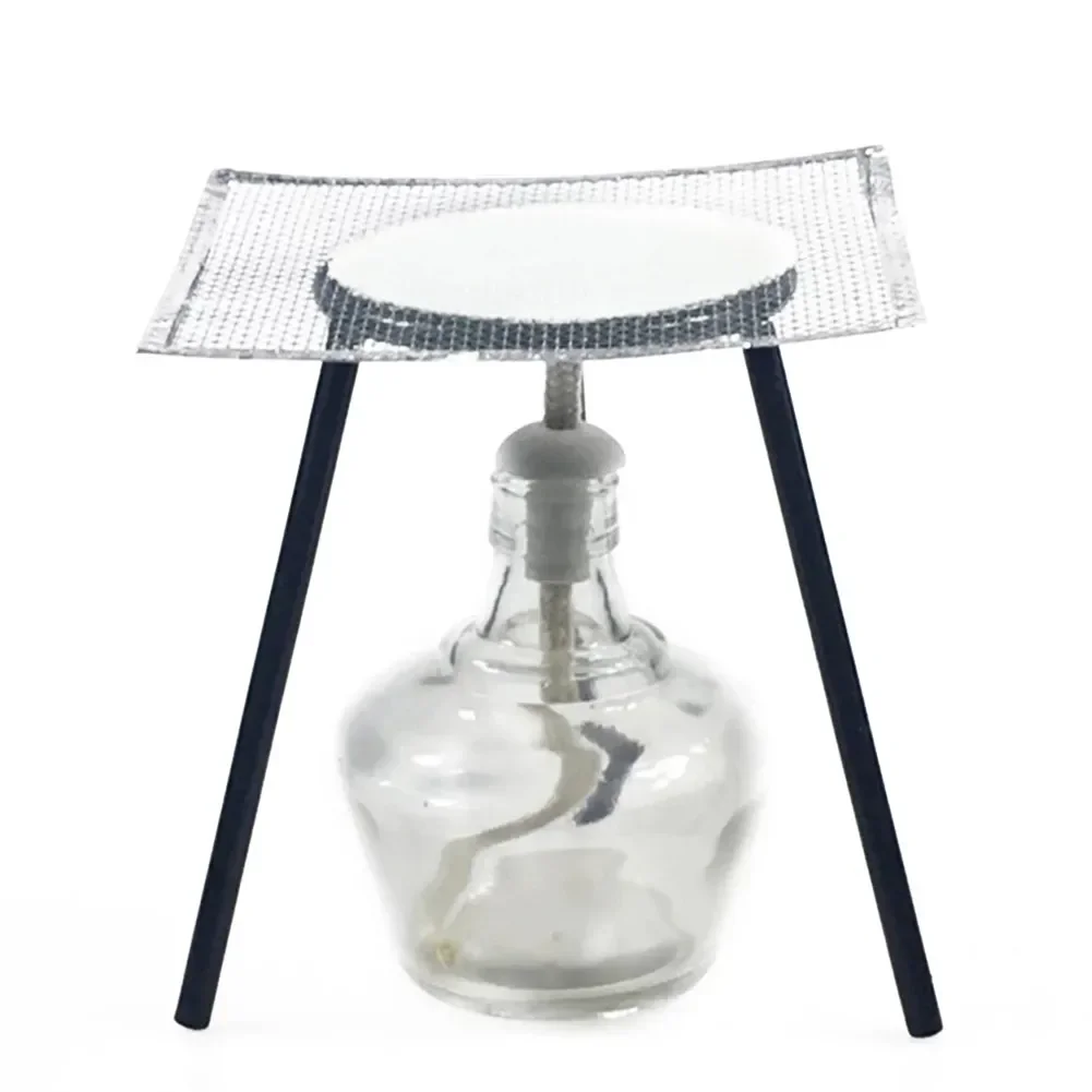 Alcohol Lamp Stand Educational Lab Tripod Stand for Heating Crucibles Suitable for Teaching Physics and Chemistry