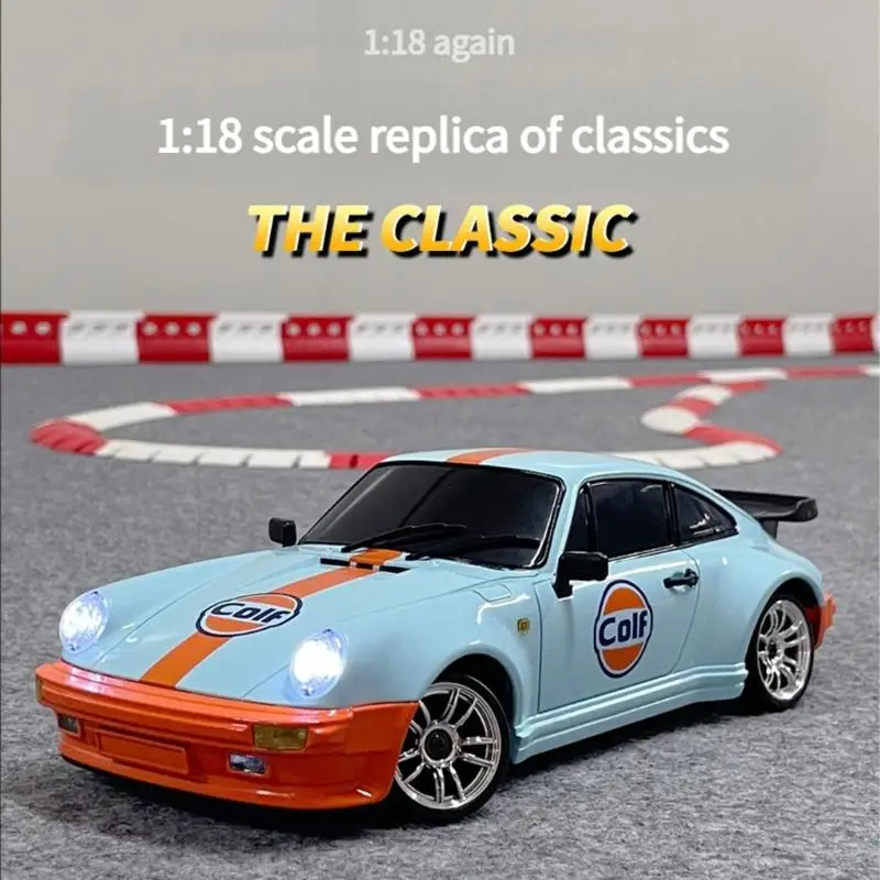 

1/18 Scale Gyro Stabilized Remote Control Car With Metal Body And Fast Charging For All Terrain Drift Racing A2UB