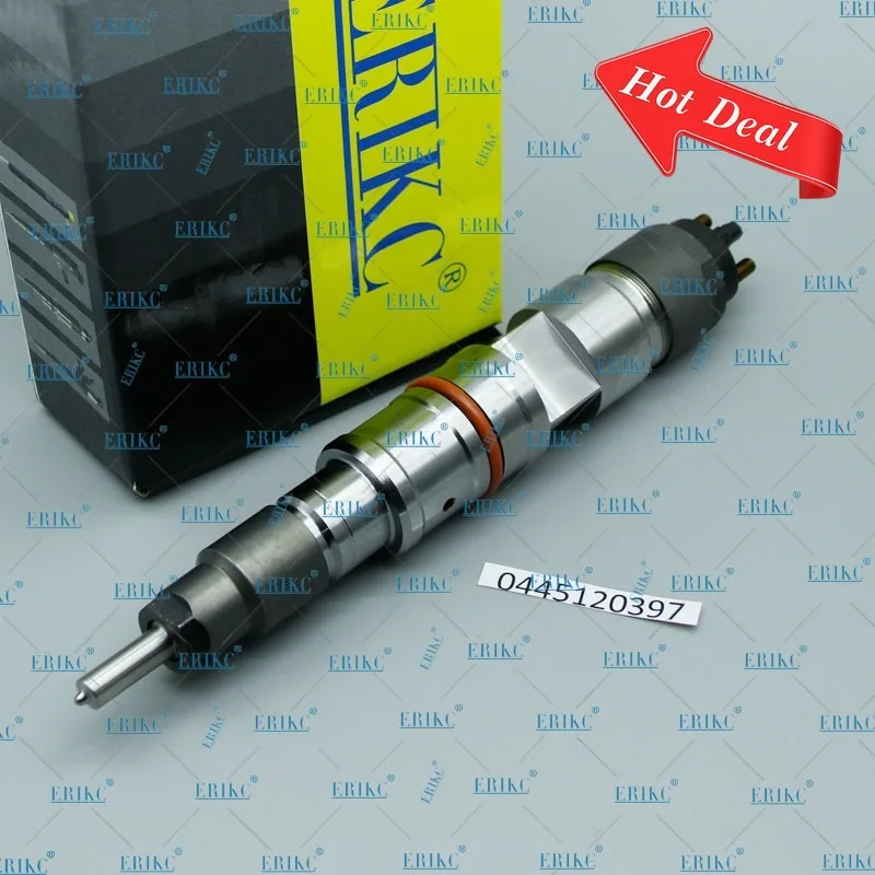 CRIN2-6DM2 ERIKC 0 445 120 397 Diesel Injection 0445120397 High Pressure Fuel Injectors 0445 120 397 for FAW 1112010M100000