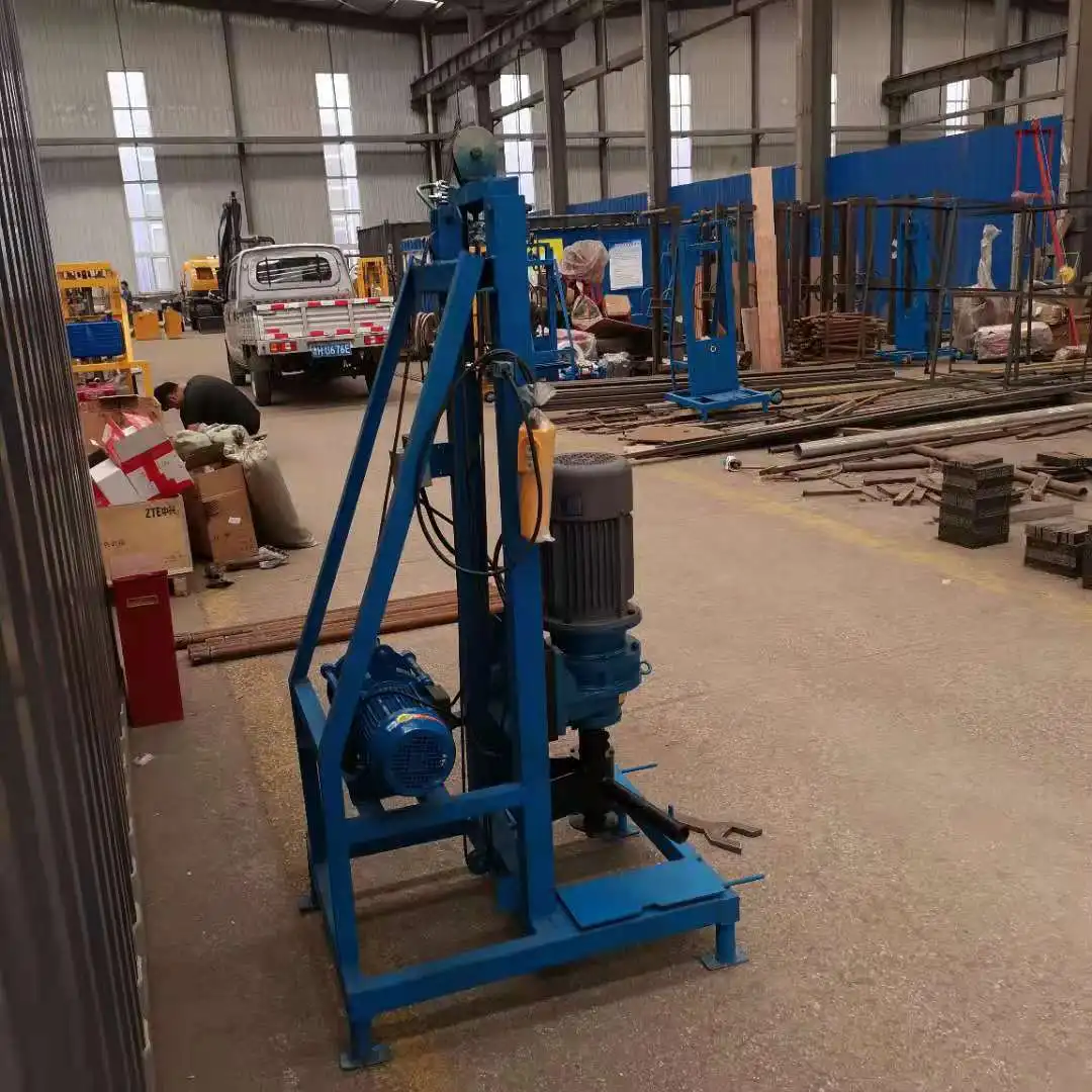 Trendy Hand Portable Water Well Drilling Rig Machine 50m 100m Simple Household Well Boring Equipment