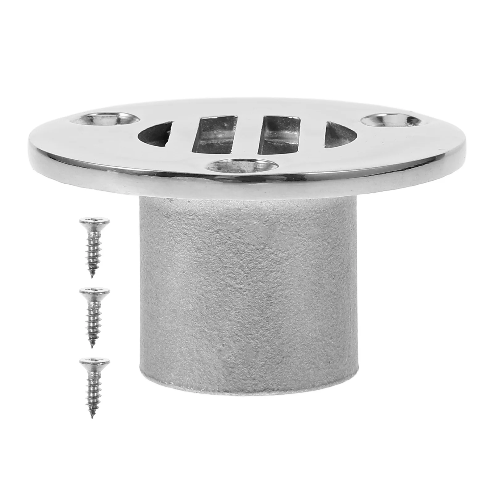 

Drain 22mm Boat Floor Drainage Yacht RV Scupper Hardware Accessories Boat Drain Kit Deck Cover
