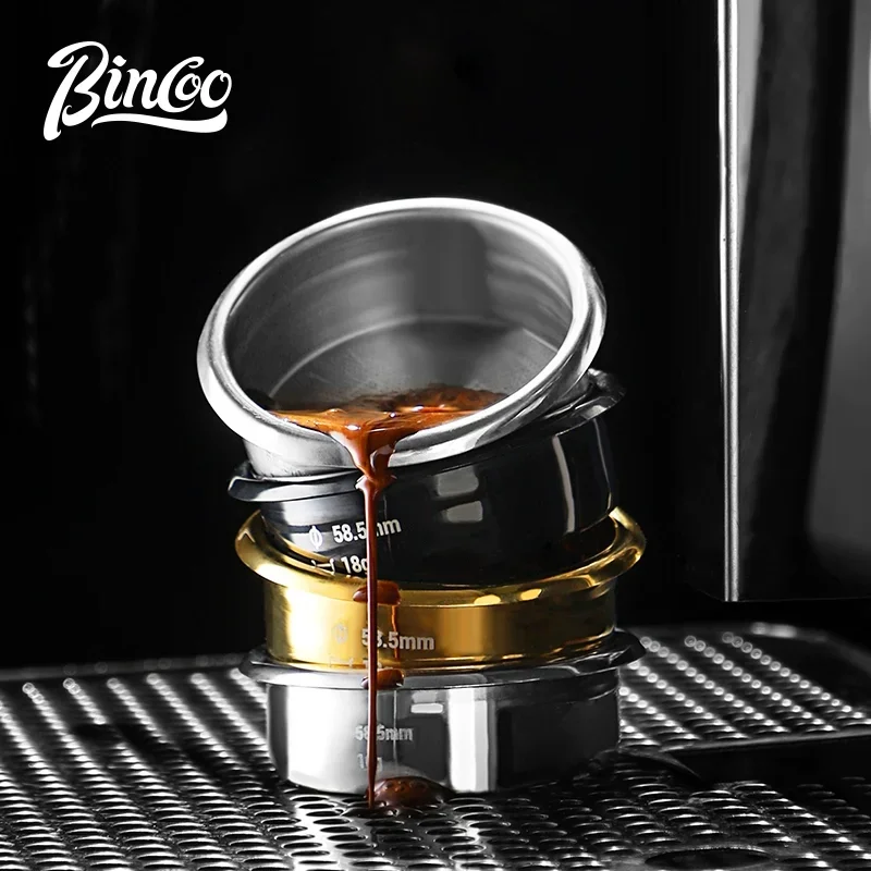 

BINCOO Precision High Extraction Matrix 51/58.5mm Basket Filter，Micro Sieve Filter Basket Stainless Steel Portafilter Basket New