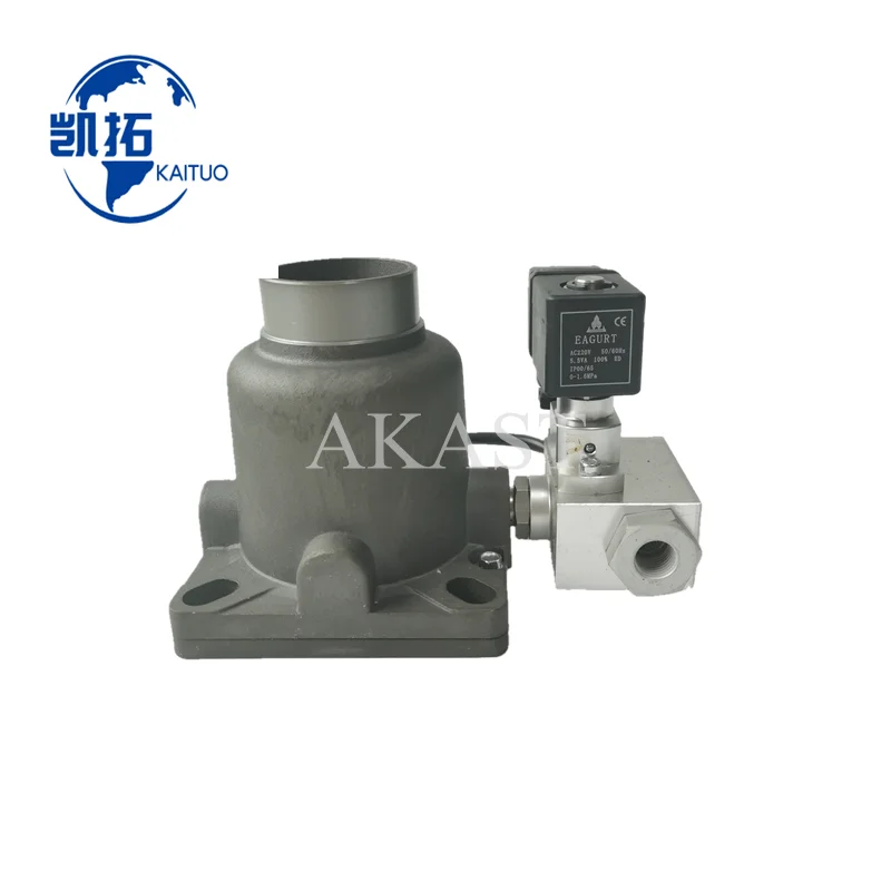 HJF45-J.K1-Y  Intake Valve Assembly With 220V Solenoid Valve and Module Fits HONGWUHUAN Screw Air Compressor