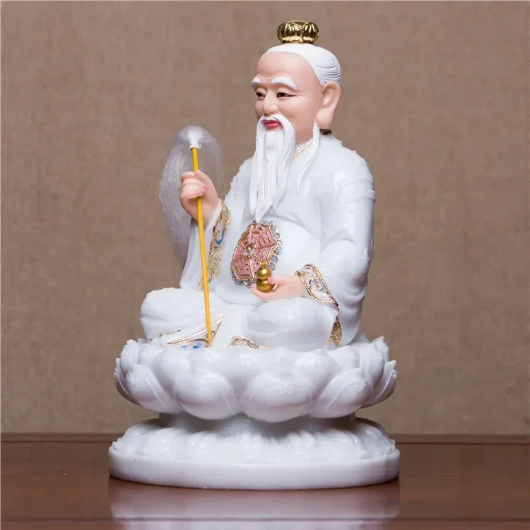 30CM large TOP high-grade home family efficacious bless Talisman Mascot Taoism Lord Lao Zi TAISHANG LAOJUN God statue