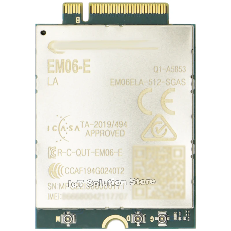 

Quectel EM06 Series LTE-A Cat.6 300Mbps/50Mbps Cellular Cell LTE 4G Module EM06-E EM06 E EM06E EM06ELA EM06ELA-512-SGAS