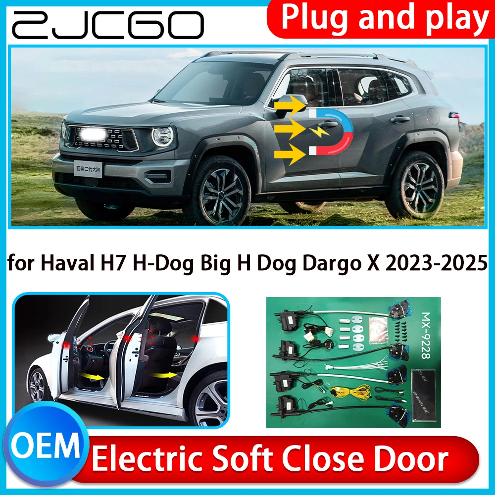 

for Haval H7 H-Dog Big H Dog Dargo X 2023-2025 Auto Pull Car Soft Close Kit Door Power Latch Electric Door Catch Soft Closing