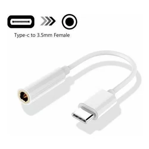 3,5mm USB-C Type-C Adapter Cable for P2 Women Audio Earphone