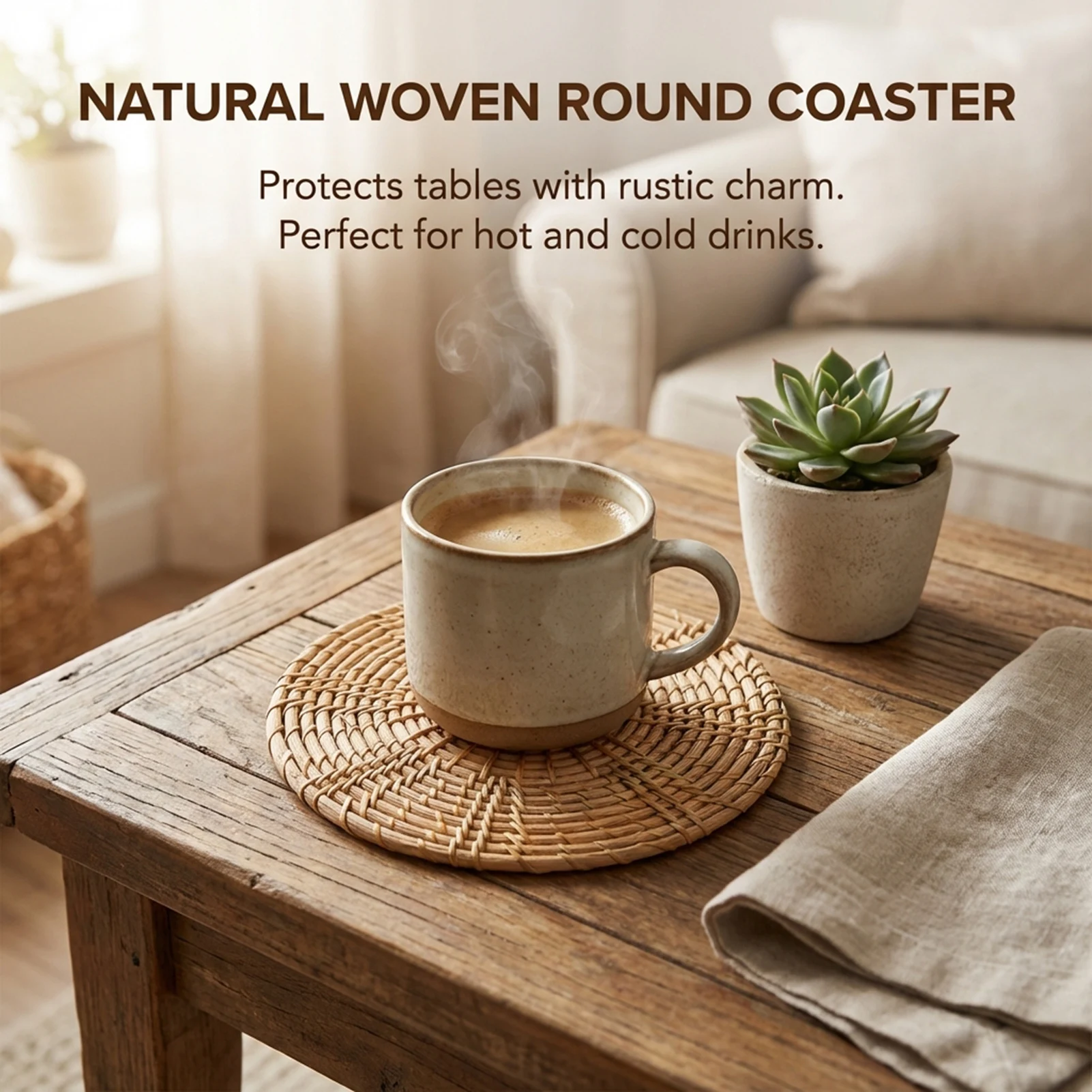 Sottobicchieri in Rattan Vietn - Photography Coffee recensione e prezzo