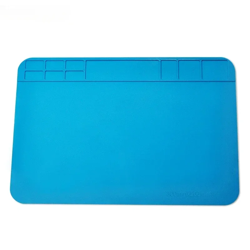 30*20CM Soldering Mat ESD Antistatic Heat Resistant Insulation Work Mat Soldering Station Kit Silicone Repair Pad Maintenance