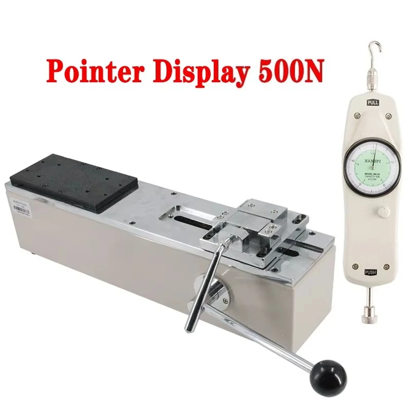 1000N HPH Manual Horizontal Force Gauge Test Bench, Harness Terminal Digital Pull Tensile Tester