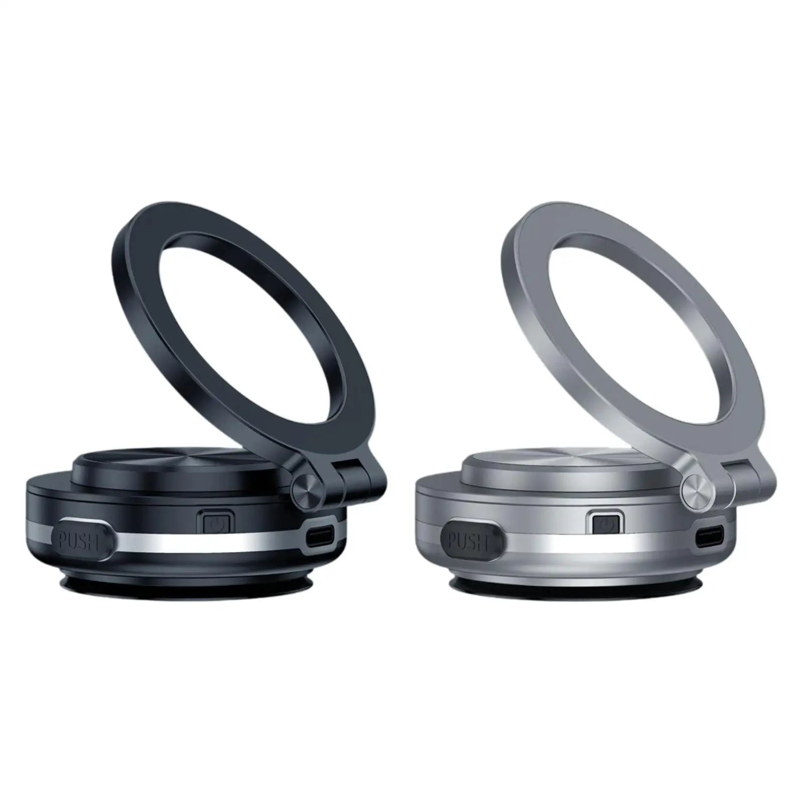 

Car Phone Mount Vacuum Adsorption Phone Holder Stylish Appearance Car Cradle Stand for All Phone Types Car All Smooth Surface