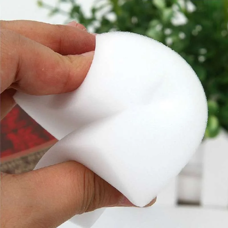 3/5/10PCS Kitchen Cleaning Sponge Nano-Magic Wipe Dirt Cleaner Dish Cloth All-Round Wash ​Tea Cups White Color 10*6*2CM