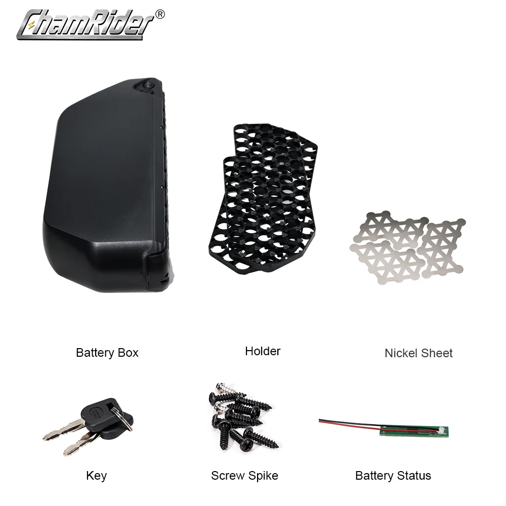 

Battery Housing Case for Polly DP-7 Down Tube Downtube 52V, 36V, 10S7P, 13S6P, 14S5P, 70, 21700 Cells