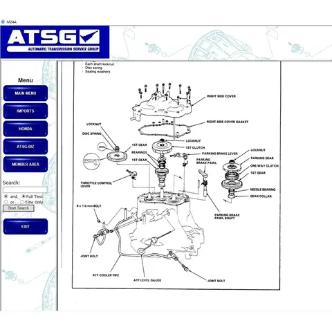 최신 ATSG 2017 자동 수리 소프트웨어, 자동 변속기 서비스 그룹 수리 정보, Atsg 수동 진단 장치 고장
