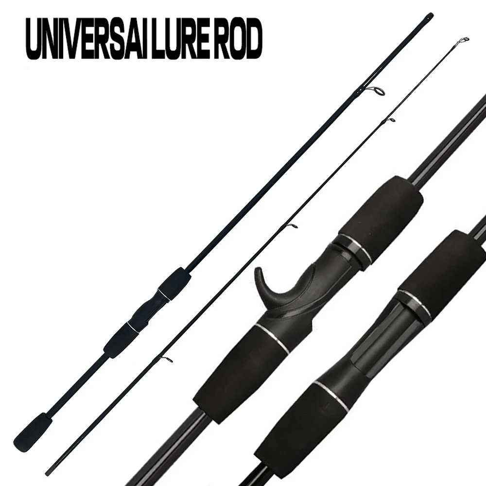 

1.68m/1.8m Fishing Rod Carbon Fiber Spinning/Casting Fishing Pole Bait 2-10g Reservoir Pond Fast Lure Fishing Rods Light Jigging