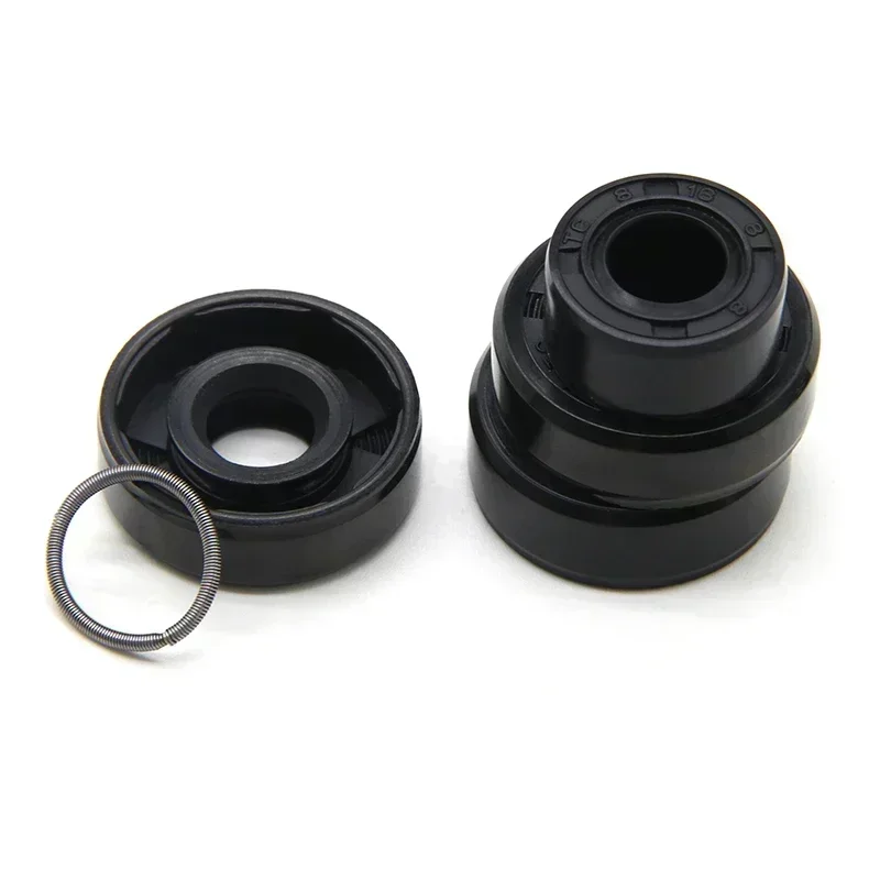 2/5/10pcs Black NBR Oil Seal Gasket ID 8mm TC-8*14/15/16/18/22*4/4.5/5/7/8mm Nitrile Rubber Shaft Double Lip Oil Seals Gaskets