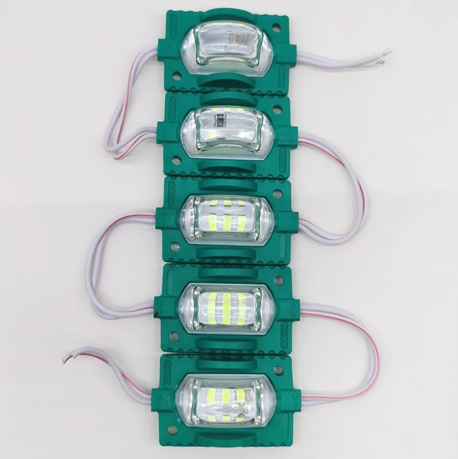 12V Waterproof 2835 LED Side Sign Signal Modules Side Marker Truck Trailer Car Bus Wheel Rail LED Module