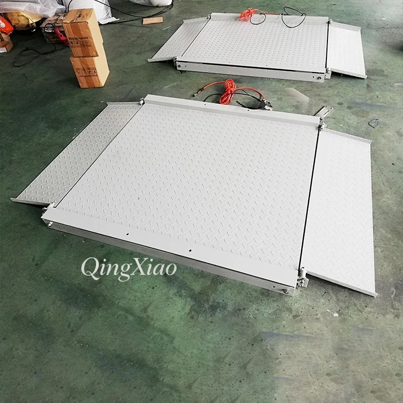 1-3 Ton Ultra Low Electronic Floor Scale with Printing 2t Chemical Ramp 1 0.5kg Industrial Scale Parts Accessories