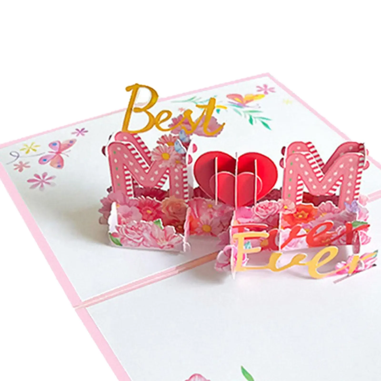 3D Pop Up Greeting Cards  Mother's Day Postcard 3D Box Bouquet Greeting Cards Thanksgiving Birthdays Holidays Festivals Decor