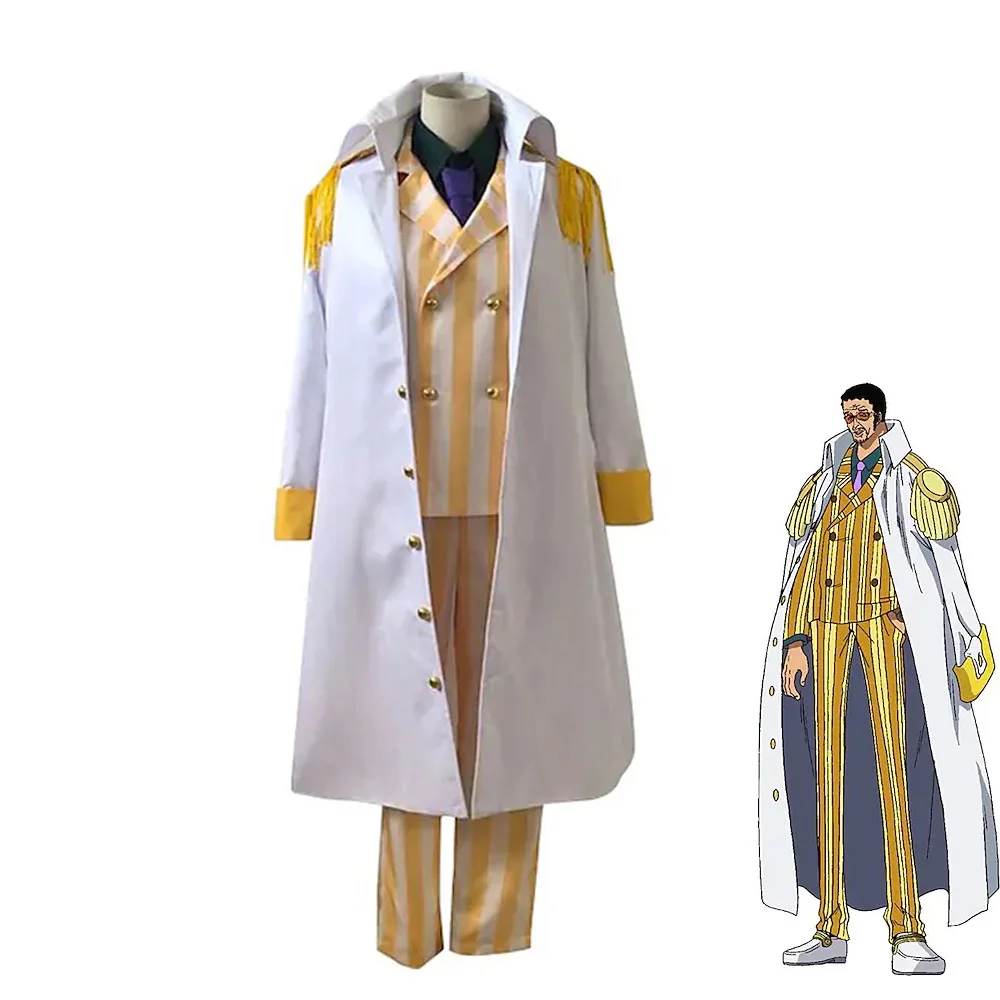 

Anime One Piece Cosplay Borsalino Man Costume