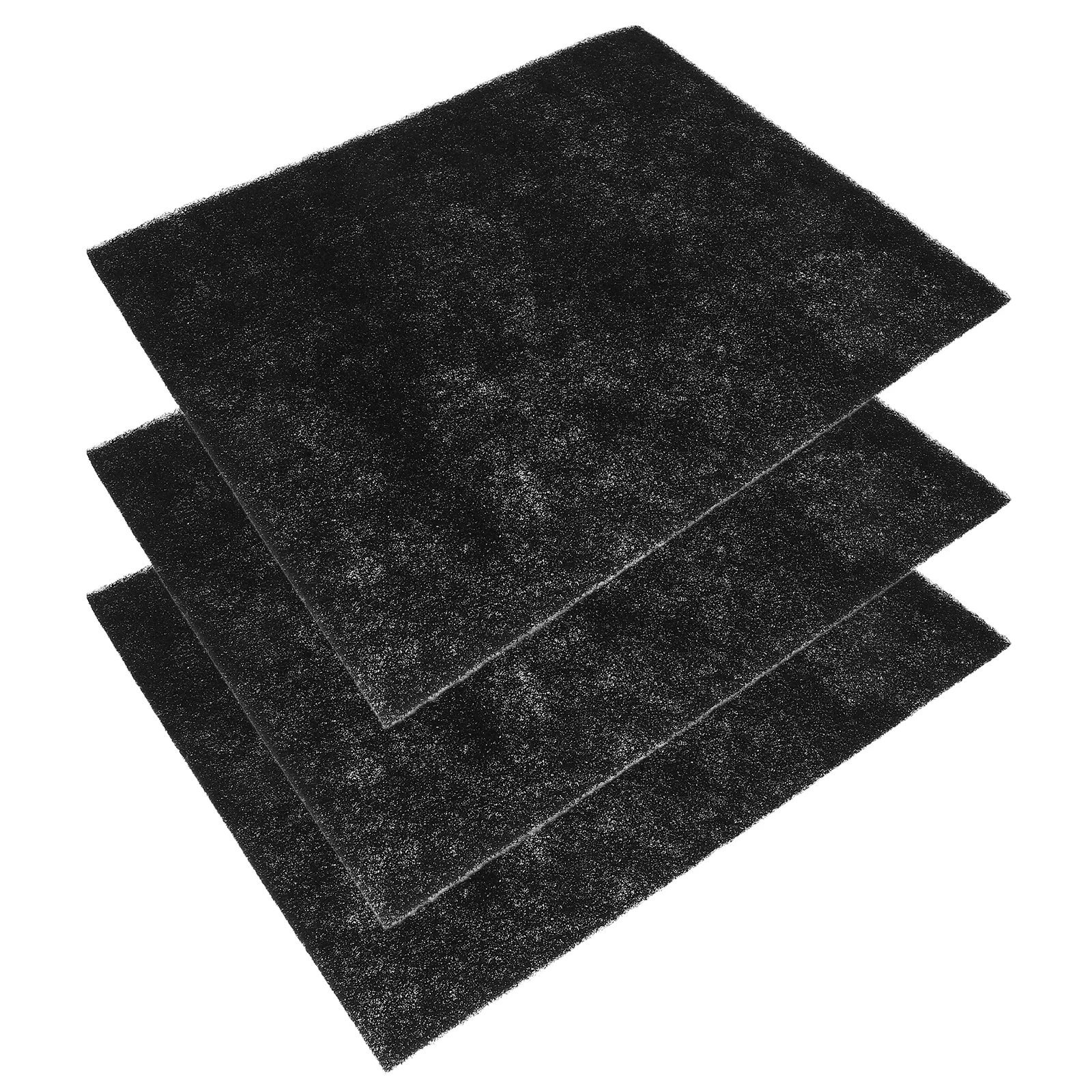 

3pcs Activated Charcoal Filters 25x20cm Cuttable Kitchen Compost Bin Odor Control Replacement Carbon Home Daily Use