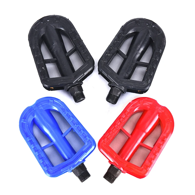 1 pair Kids Bike Pedals Childrens Bicycle Pedal For 13.77mm Screw Thread